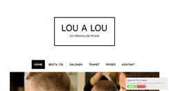 Desktop Screenshot of loualou.dk