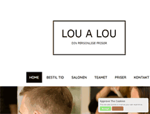 Tablet Screenshot of loualou.dk